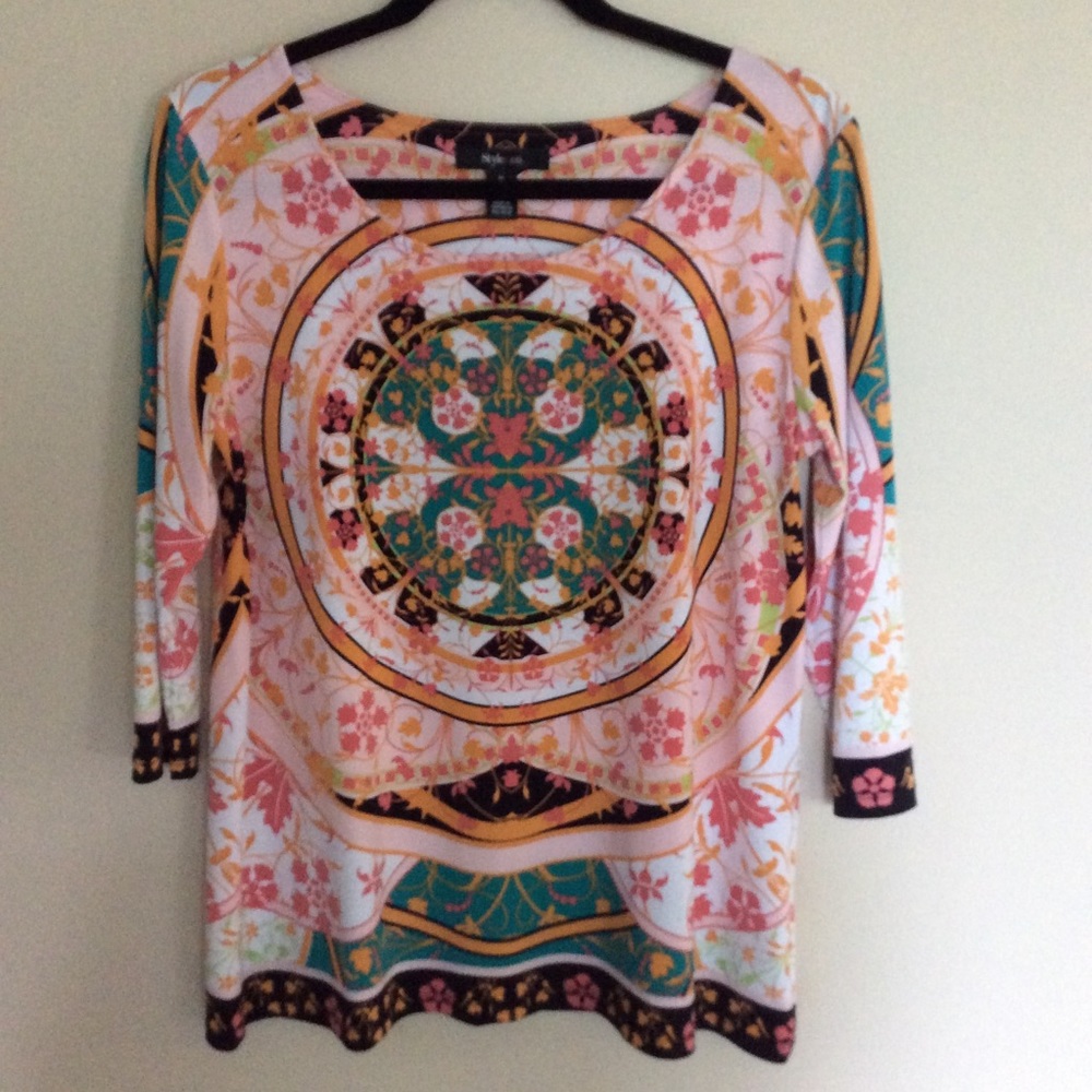 🎀Style & Co. 3/4 Sleeve Tunic